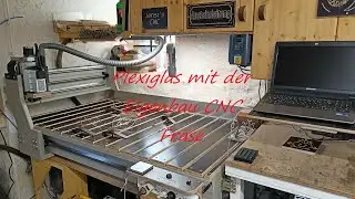 Gravur mit der CNC Holzfräse in Acrylglas 3000mm/minute?