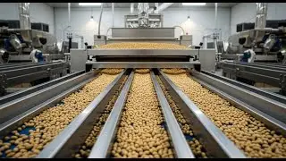 Inside the Peanut Butter Factory (From Nuts to Jar)