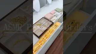 ASMR Packing Order #jewelrypackaging #packingorders #asmr #warehousejobs #jewelry #haul #unboxing