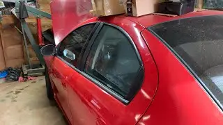 Finishing up the SRT4 coolant line delete!￼