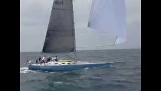 52 foot Adrenalin under Small Asym Chute NHYC Opening Day Race 2013