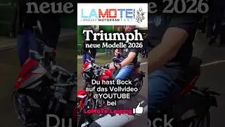 Triumph neue Modelle 2026 Was alles kommt #triumph @OfficialTriumph