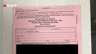 Agent | Legal Documents & Agreements | New Hampshire Department of Safety Citation Form