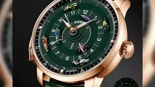 #PINDU New Horse Racing Series Men Mechanical Watch NH35 Movement Horse Racing Wheel Game Design Sa