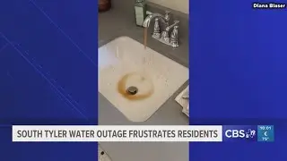 South Tyler residents frustrated by water outage
