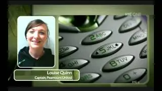 Captain Louise Quinn on RTE's Four Live