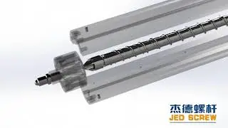 Screw barrel of injection molding machine
