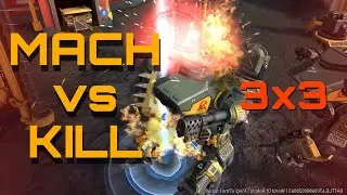 MACH vs KILL - 3x3 - FACTORY/GREENMAP - World of Robots