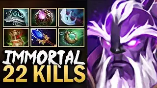 Void Spirit Gameplay with 22 Kills and Spirit Vessel - Dota 7.39