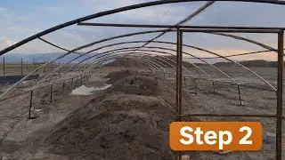 Building a Greenhouse from Zero &ndash; Step 2 | Silent Village Life