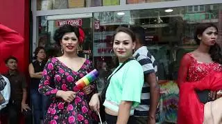 तेश्रो लिङगीहरुले गाईजात्रा  धुमधामसँग मनाए  l  Pinky Gurung l Blue Diamond Society l