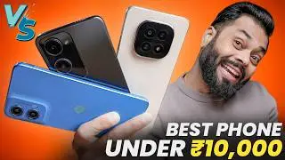 moto g45 vs T3 lite vs C63 ⚔️Best 5G Phone Under ₹10,000..!