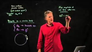 Non uniform circular motion