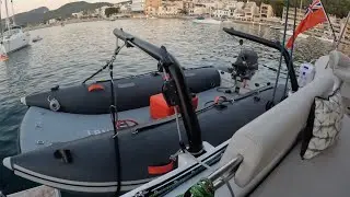 True Kit Discovery 330 davit tender solution