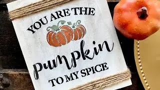 How to Make Fall Signs Easily & Quickly
