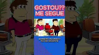 O BARBEIRO INVEJOSO #comedia #piadascurtas #humor