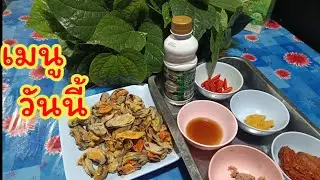 🔴Ep.162:แกงเผ็ดหอยแมลงภู่ใบชะพลู🌶️🧄 #food #cooking #อาหาร #อร่อย #มนต์โอมชาแนล #ป้าแต๋นชาแนล