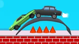 Draw The Bridge 3D - All Levels Gameplay Android, iOS