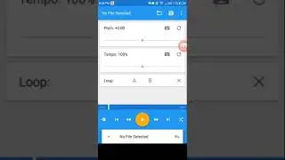 Music speed changer is not working
