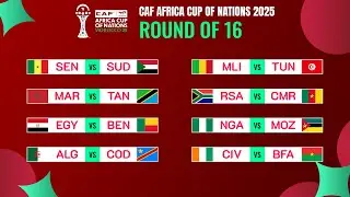 Round of 16: Match Schedule | CAF Africa Cup of Nations 2025.