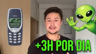 Como reduzi 80% o uso de redes sociais