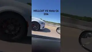Corvette c6 Z06 VS Hellcat Charger
