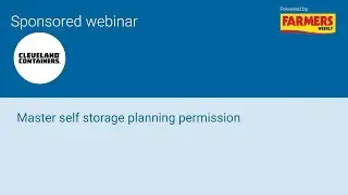 Cleveland containers: Master self storage planning permission