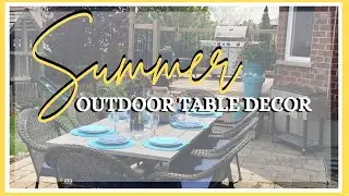 Outdoor Table Setting Ideas | How To Dress an Outdoor Table