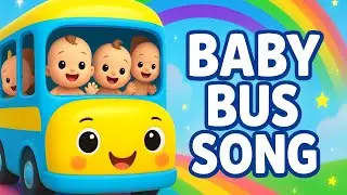 Baby Cartoon Bus Song 🚍👶 | Beep Beep Baby Rhyme | | Nursery Rhyme 2025