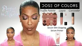 LYS Beauty Secure Skin Gripping Primer | Dose of Colors Truffle Palette | Macchiato Stay Glossy Lips