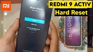 Redmi 9 Activ Hard Reset (M2006C3MII) Redmi 9 Screen Lock Remove | How to unlock Redmi 9 Pattern