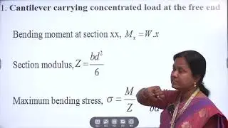 GATE CLASS 2025-2026 - SOLID MECHANICS - FUNDAMENTALS AND APPLICATION - Dr.P.PRIYA RACHEL - S.A.E.C.