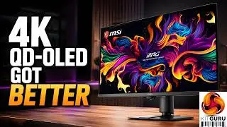 Обзор MSI MPG 322URX24: 4K QD-OLED стал еще лучше