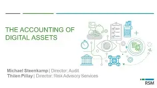 The accounting of digital assets