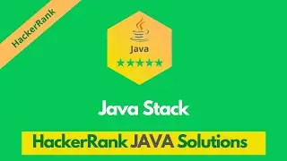 HackerRank Java Stack problem solution in Java | Java problems solutions | Programmingoneonone