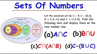 Everything About Sets Of  Numbers