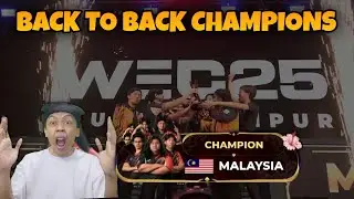 Malaysia Back to Back Champions IESF !! Malaysia vs. Cambodia Grand Finals IESF EWC25 MLBB