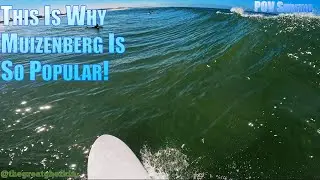 This Is Why Muizenberg Is So Popular. (POV Surfing)