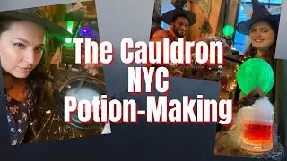 Potion-Making Experience at The Cauldron NYC! | Vlog of Magic and Cocktails