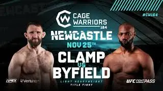 Bet on Cage Warriors Newcastle MMA Fights! CW 164 Betting UK & Ireland