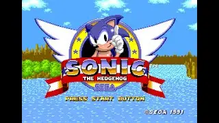 SEGA ソニックザヘッジホッグ レア版 デモ