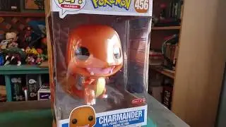 Обзор виниловой фигурки Pokemon Entertainment Earth Funko Nintendo (10 дюймов) от Pop! SDCC 2018 Charmander