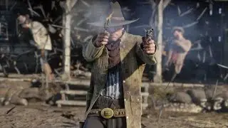 Jogando Red Dead Redemption 2 - Xbox One S