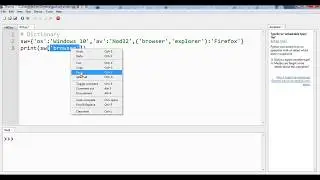 Dictionary in Python
