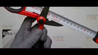 Ножницы для электриков YATO 140 мм, сталь 3cr13ss, TPR пластик, 52-56 HRC, YT-1974