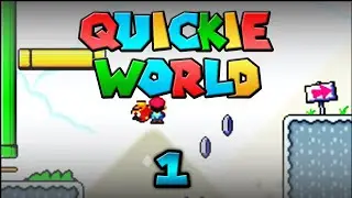 MY FIRST ROM HACK! - Quickie World [1] - Super Mario World ROM Hacks with Oshikorosu.