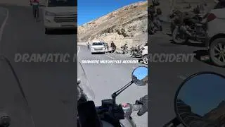 Did you see the helmet?😳@MarcTravels  #accident #crash #india #marctravels #himalayan450
