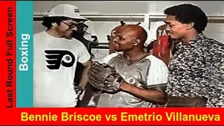 Bennie Briscoe vs Emetrio Villanueva, Widescreen Color Match Last Round & Technical Knockout 1976