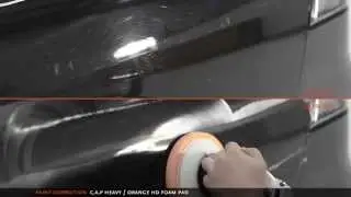 Sticky paint correction via Rotary by an experienced master.