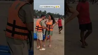 Do u love to see ur husband getting possessive about u..? Mujhe toh bahut maza aata hai🙈😅 #niketimsy
